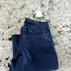 NWT Lilly Pulitzer blue skinny pants